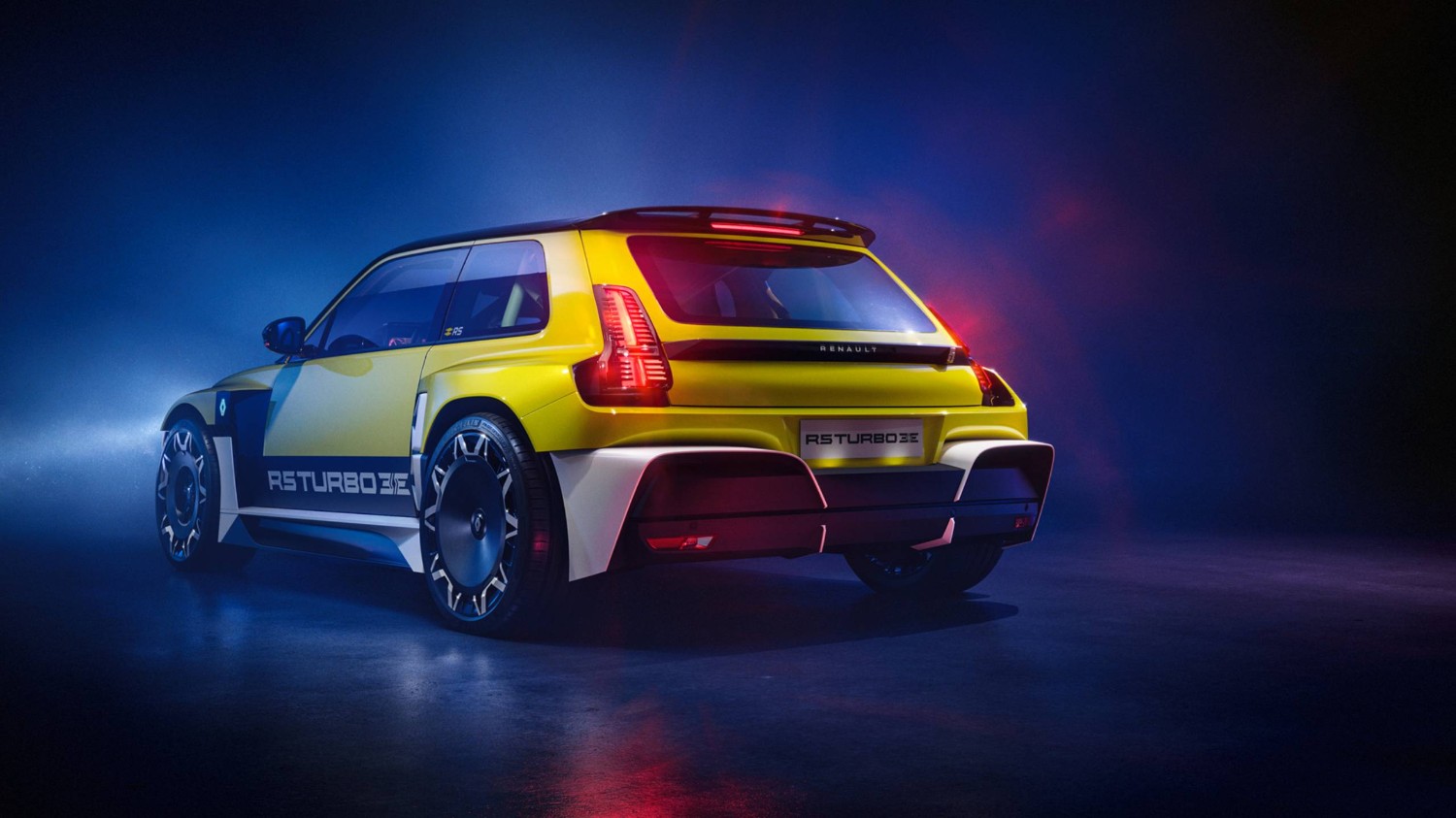 R5 Turbo 3E rear view