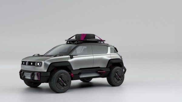 4ver Trophy E-Tech electric concept car