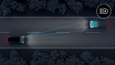 automatic high/low beam - safety - Renault Arkana full hybrid E-Tech