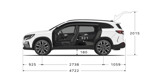 Renault Espace full hybrid E-Tech