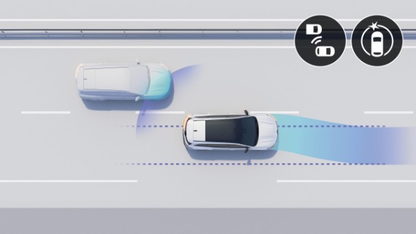 помощник смены полосы движения - Renault Espace E-Tech full hybrid