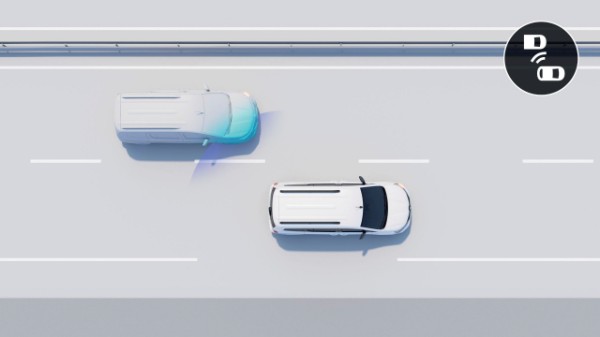 active blind spot monitoring system - Renault Grand Kangoo