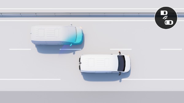 blind spot - Renault Master