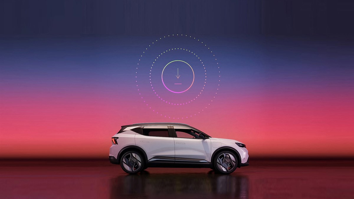 Updating services - Renault Scenic E-Tech electric