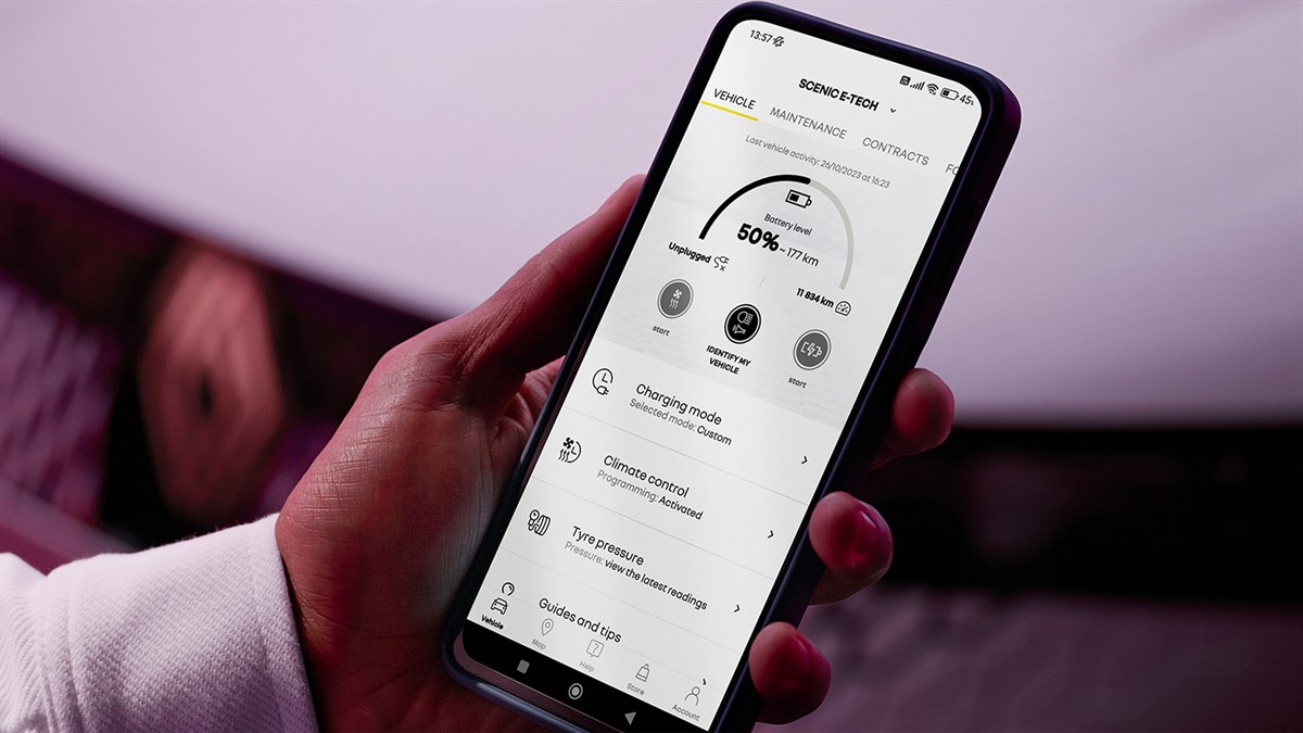 My Renault - Renault Scenic E-Tech electric