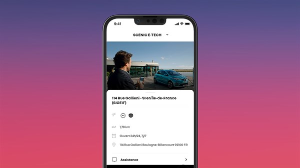 Remote management - Renault Scenic E-Tech 100% electric