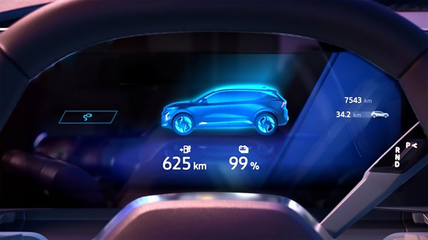 driving range - Renault Scenic E-Tech electric