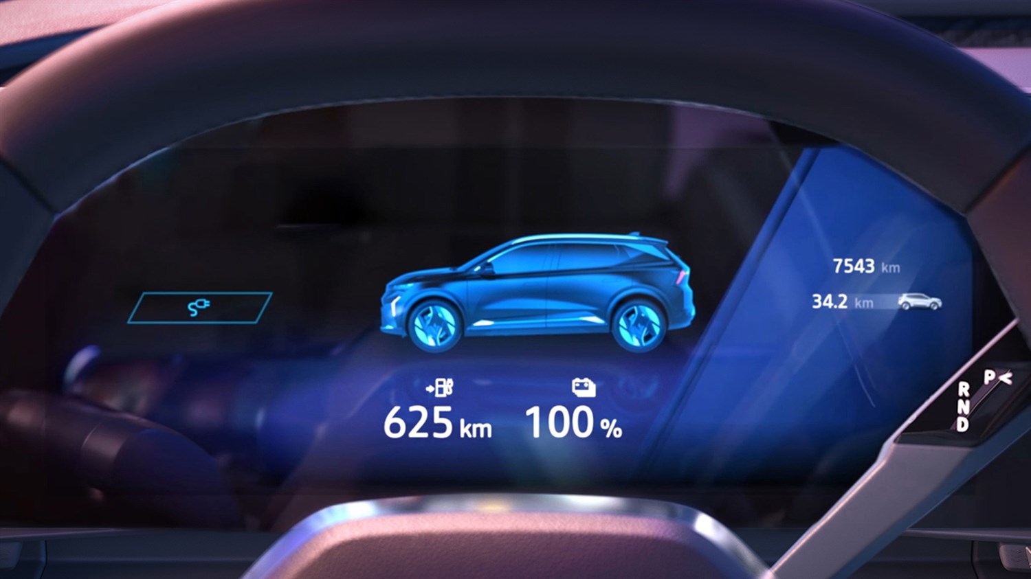 Fast DC charging - Renault Scenic E-Tech electric
