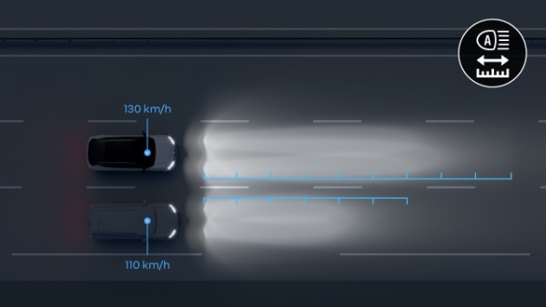 LED adaptive vision lights - Renault Scenic E-Tech 100% electric