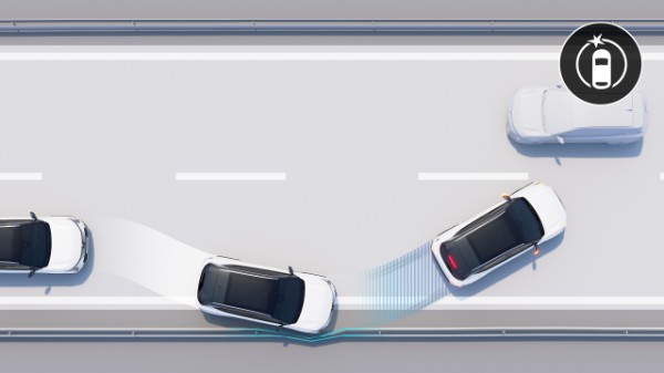 Active emergency braking - Renault Scenic E-Tech electric