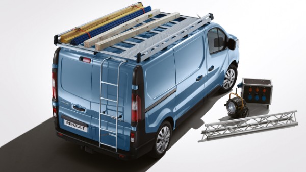 galerie de toit en aluminium - Trafic Van E-Tech electric
