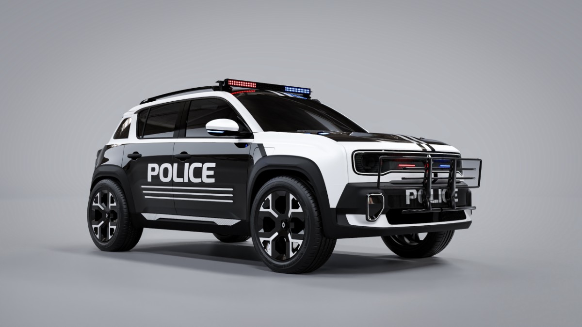 Police - 4TROOP - Renault 4 E-Tech electric
