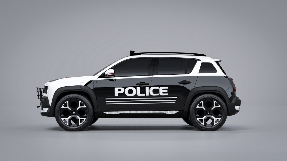 Police - 4TROOP - Renault 4 E-Tech electric