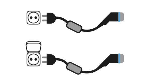 domestic socket - Renault 4 E-Tech electric