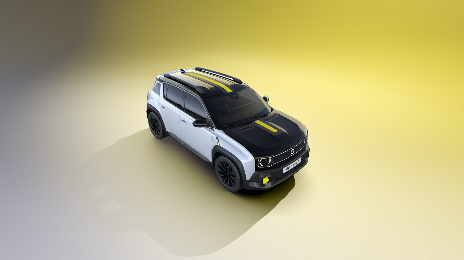 glacier white - Renault 4 E-Tech electric