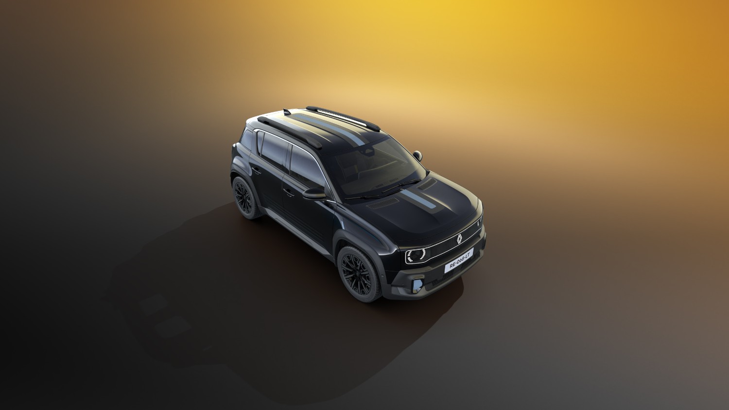 starry black - Renault 4 E-Tech electric