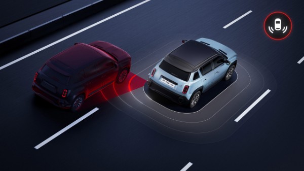 blind spot warning - Renault 4 E-Tech electric