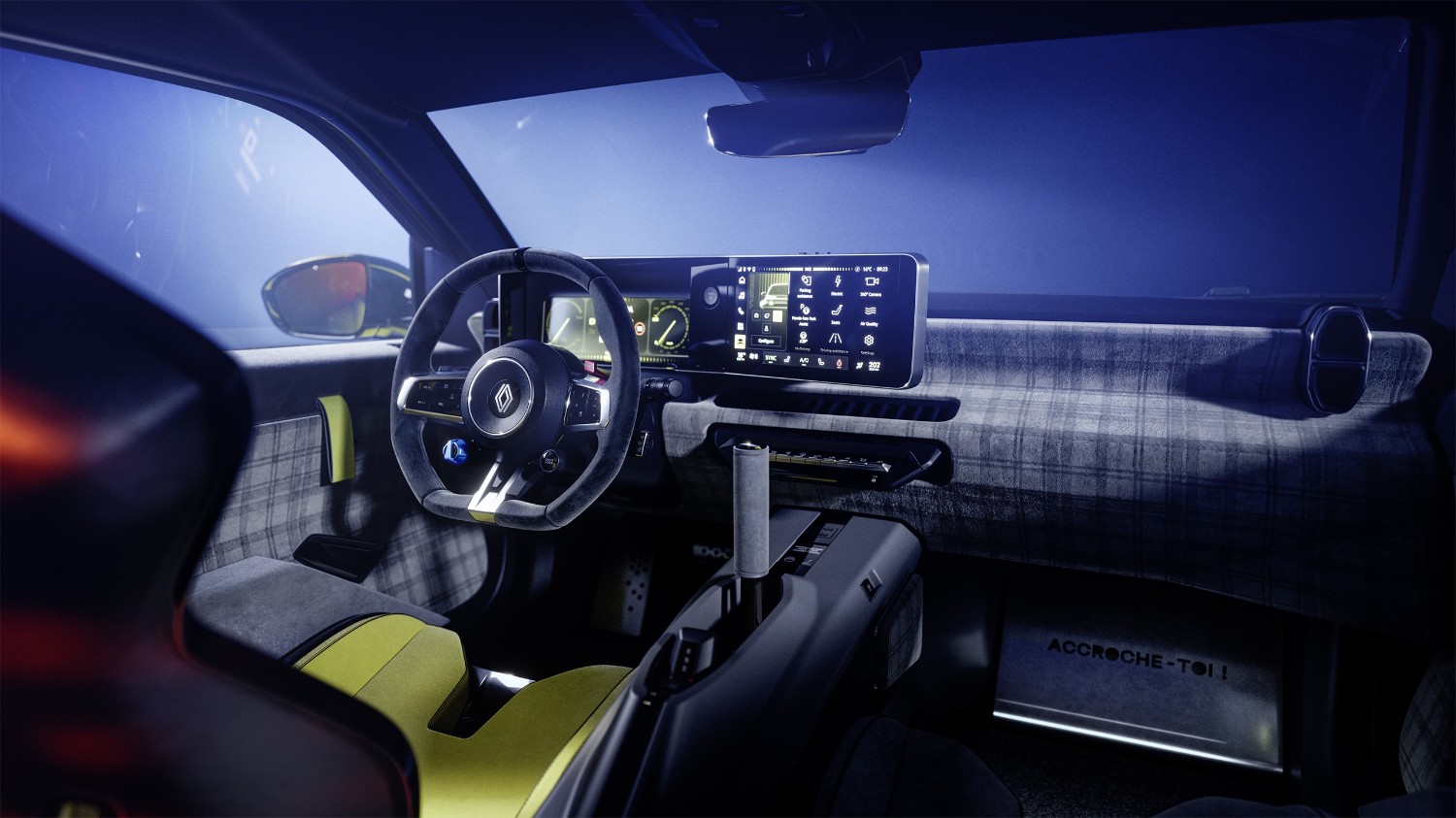 technologie embarquée - Renault 5 Turbo 3E
