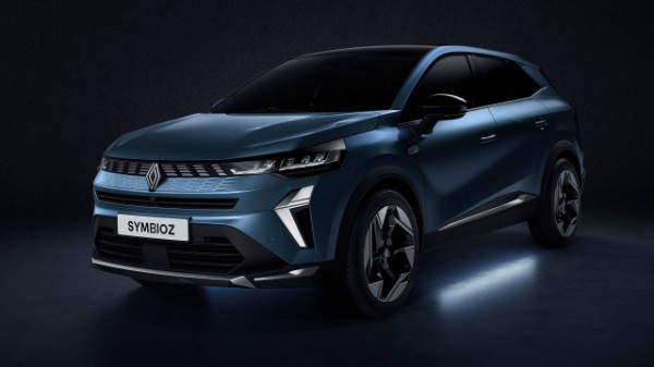 Renault Symbioz full hybrid E-Tech - underbody welcome lighting