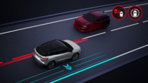 lane change warning - safety -  Renault Austral full hybrid E-Tech 