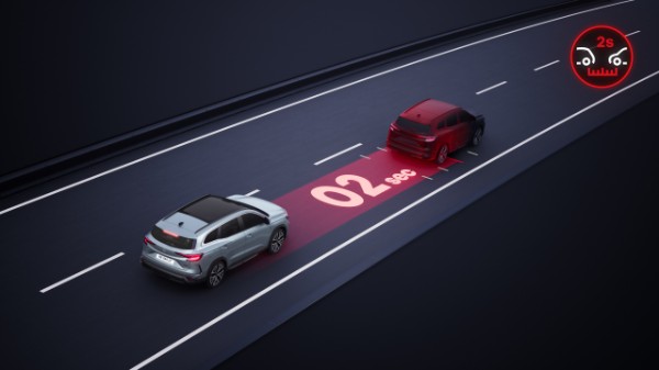 distance warning - adas - Renault Espace E-Tech full hybrid