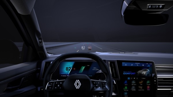 heads-up display - adas - Renault Espace E-Tech full hybrid