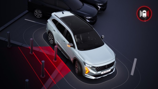 side park assist - adas - Renault Espace E-Tech full hybrid