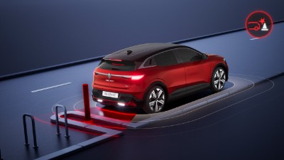 Renault Megane E-Tech electric - rear automatic emergency braking