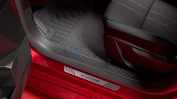 esprit Alpine textile floor mat Renault Clio