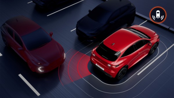 rear cross traffic alert - Renault Clio