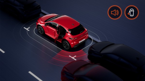 occupant safe exit alert - Renault Clio