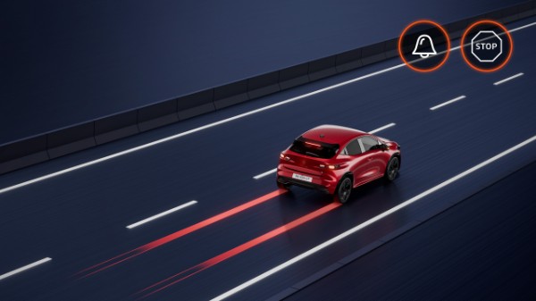 emergency stop assistant - Renault Clio