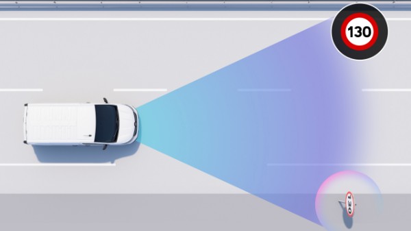 Renault Trafic Passenger - speed warning