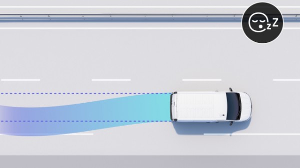 Renault Trafic Passenger - fatigue detection alert