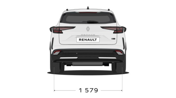 dimensions - Renault Espace full hybrid E-Tech