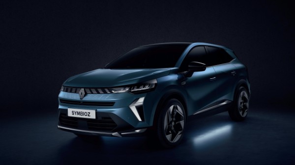 Renault Symbioz full hybrid E-Tech - underbody welcome lighting