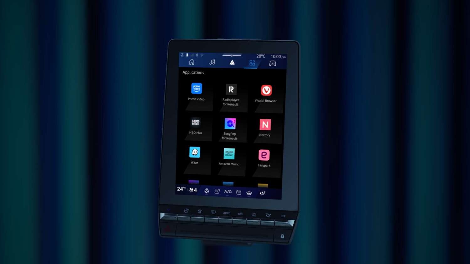 Renault Symbioz full hybrid E-Tech - openR - multimedia system