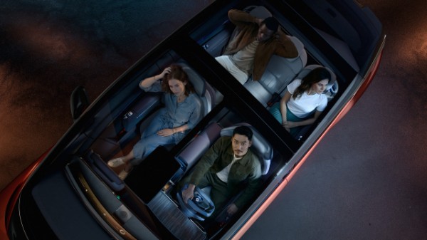 comfortable and flexible space for living - Renault R-Space Lab